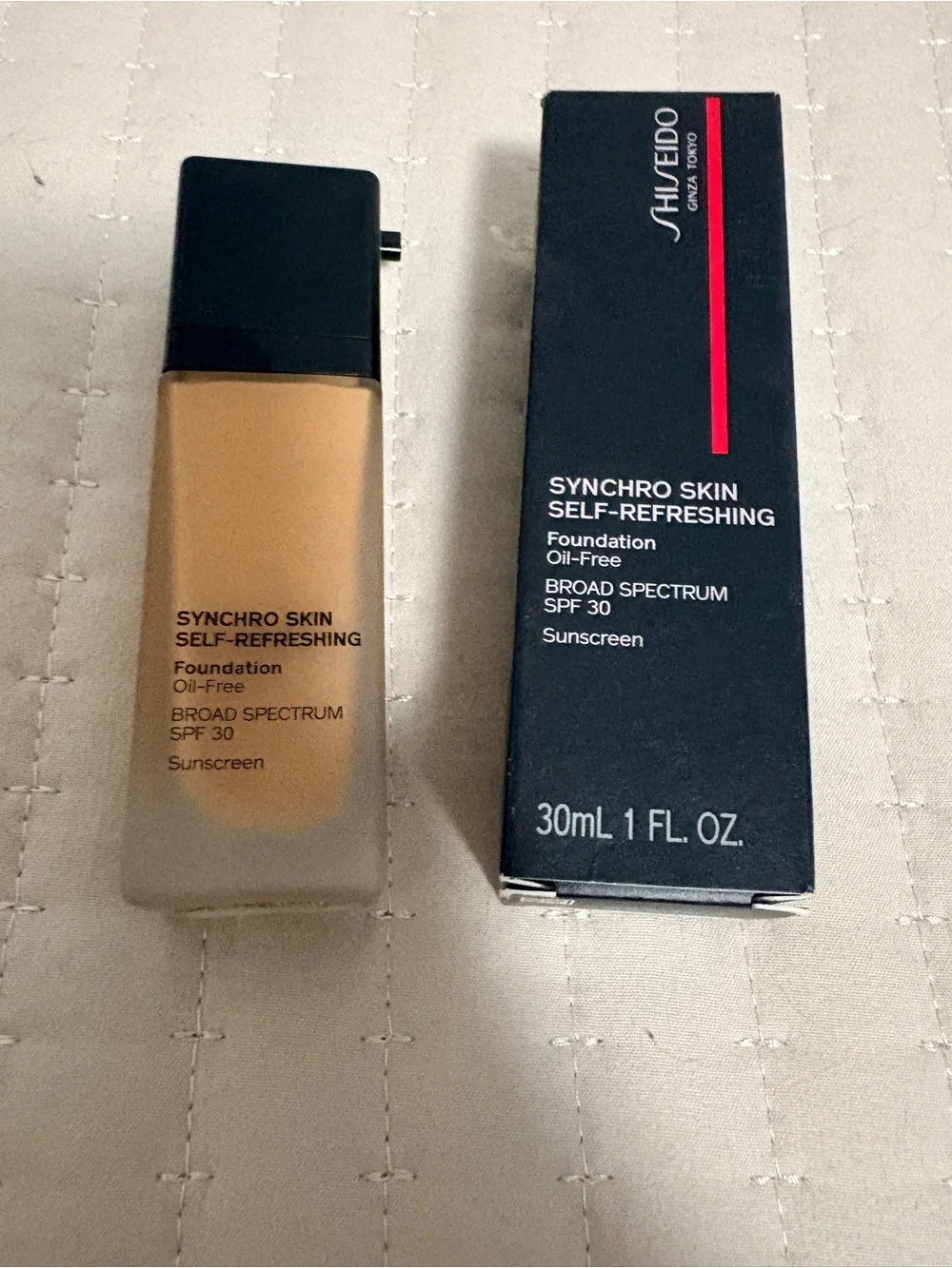Shiseido Synchro Skin Self-Refreshing Foundation 360 - Citrine New In Box NIB